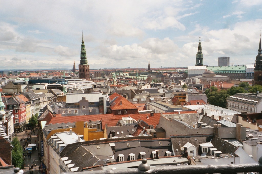 View of Copenhagen from the Round Tower - 1